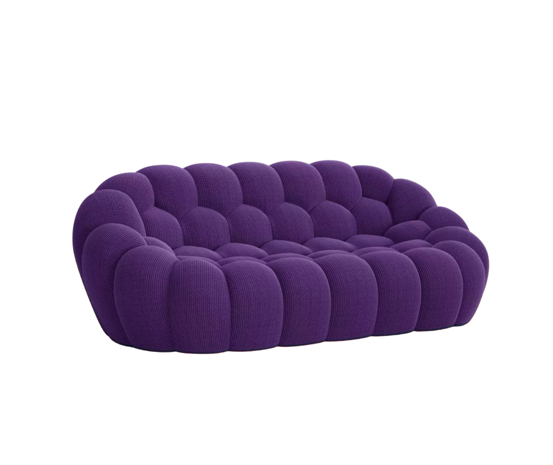 BubbleMood 2–3 Seater Sofa - Purple