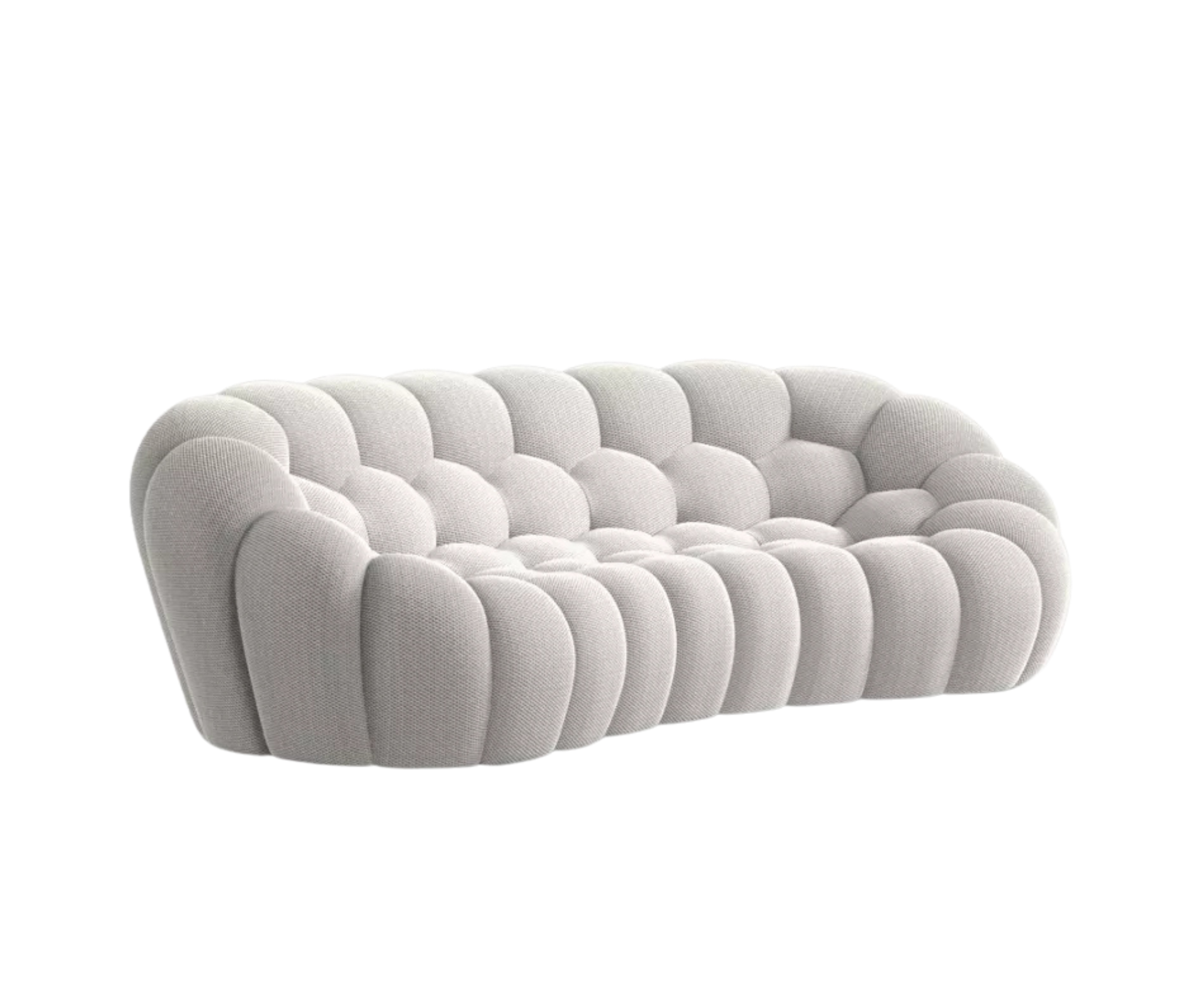 Bubblemood 3-4 Seater Sofa White
