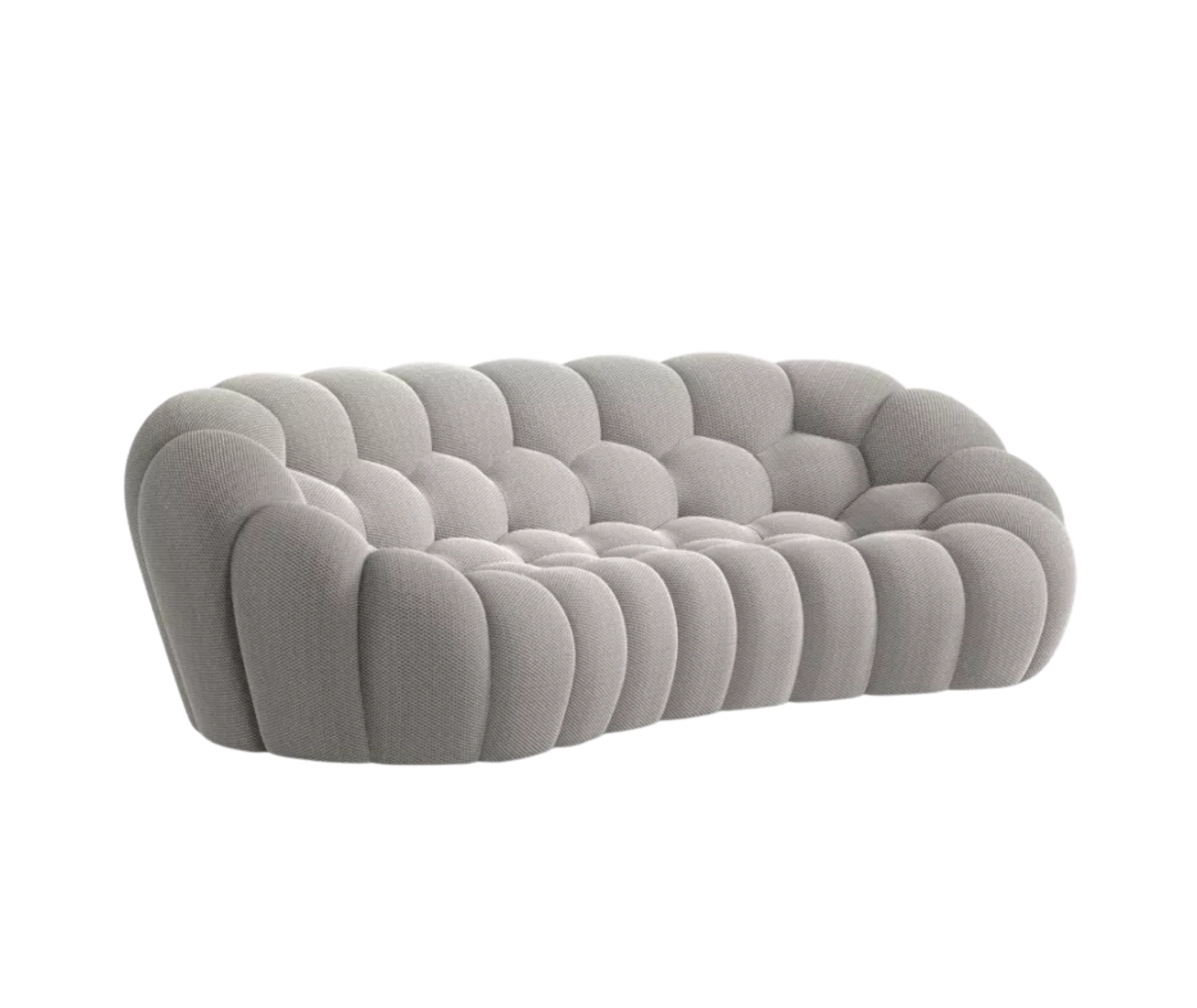 BubbleMood 3–4 Seater Sofa - Grey