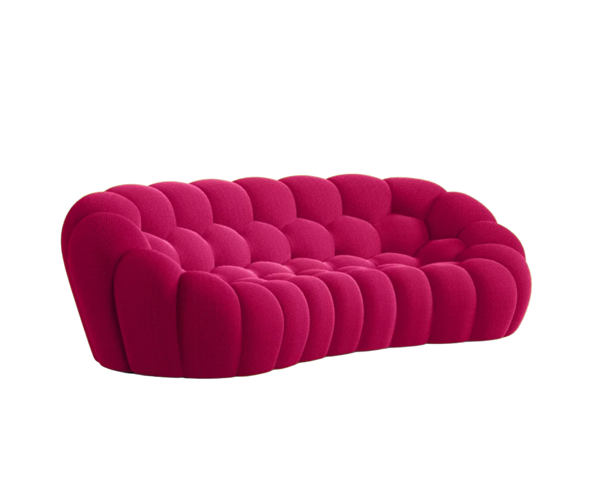 BubbleMood 3–4 Seater Sofa - Pink
